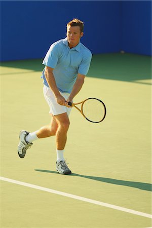racquet - Tennis Player Stock Photo - Rights-Managed, Code: 858-03048775
