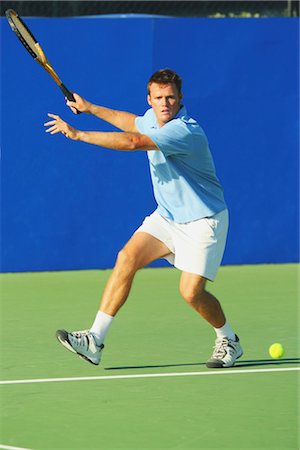 Tennis Player Stock Photo - Rights-Managed, Code: 858-03048787