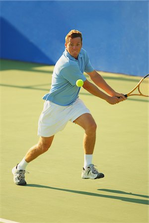 simsearch:858-03048751,k - Tennisspieler Stockbilder - Lizenzpflichtiges, Bildnummer: 858-03048780