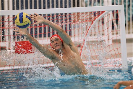 swimming throw - Water Polo Stock Photo - Rights-Managed, Code: 858-03048867
