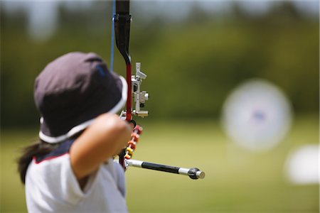 Archer Aiming Foto de stock - Con derechos protegidos, Código: 858-03048972