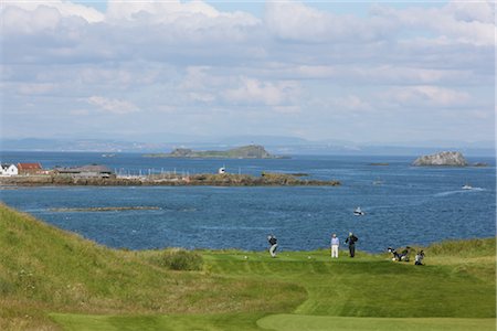 Glen Golf Club,Scotland Stock Photo - Rights-Managed, Code: 858-03049188