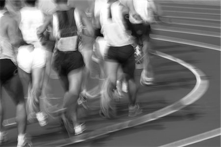 simsearch:622-01956194,k - Competitive runners on track Foto de stock - Con derechos protegidos, Código: 858-03049686