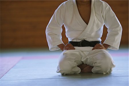 Judo Fighter Stock Photo - Rights-Managed, Code: 858-03050262