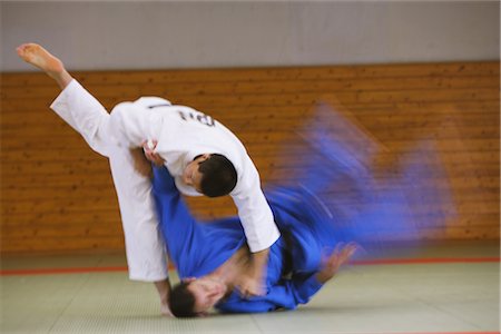 simsearch:858-03047596,k - Judo Takedown Stock Photo - Rights-Managed, Code: 858-03050273
