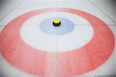 Curling Stone Stock Photo - Rights-Managed, Code: 858-03050410