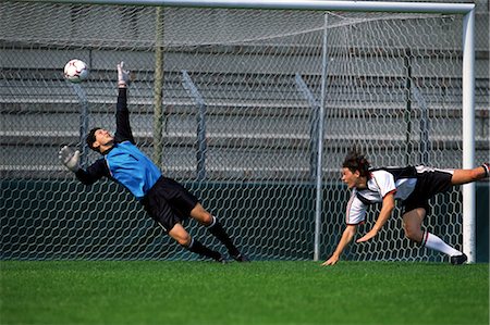 Goalie Stock Photo - Rights-Managed, Code: 858-03050951