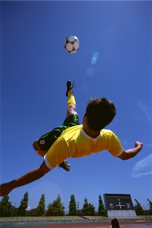 simsearch:858-03051086,k - Bicycle Kick Fotografie stock - Rights-Managed, Codice: 858-03051192