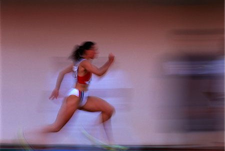 slow shutter - Sprinting Foto de stock - Con derechos protegidos, Código: 858-03051488