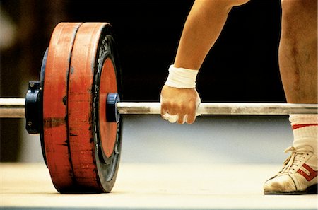 Weight Lifting Stock Photo - Rights-Managed, Code: 858-03051708