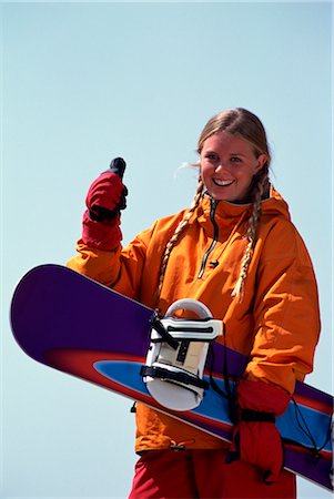 Snowboarding Stock Photo - Rights-Managed, Code: 858-03051848