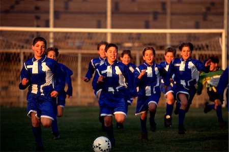 Athletic Children Stock Photo - Rights-Managed, Code: 858-03052559