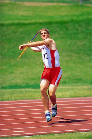 Javelin Throw Foto de stock - Con derechos protegidos, Código: 858-03052682