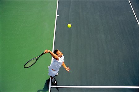 simsearch:858-03052813,k - Tennis Stockbilder - Lizenzpflichtiges, Bildnummer: 858-03052728