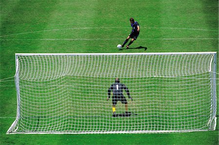 soccer goalkeeper backside - Soccer (Goalie) Stock Photo - Rights-Managed, Code: 858-03052823