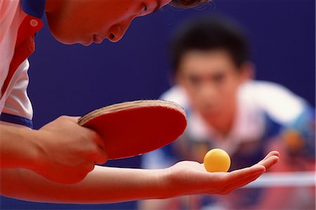 simsearch:858-03052796,k - Ping Pong match Photographie de stock - Rights-Managed, Code: 858-03052944