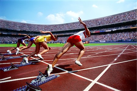 simsearch:858-03053140,k - Sprinting Stock Photo - Rights-Managed, Code: 858-03052986