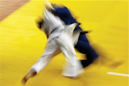 simsearch:858-03052928,k - Judo wrestlers Foto de stock - Con derechos protegidos, Código: 858-03053045