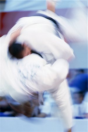 simsearch:858-03047596,k - Judo wrestlers Stock Photo - Rights-Managed, Code: 858-03053041