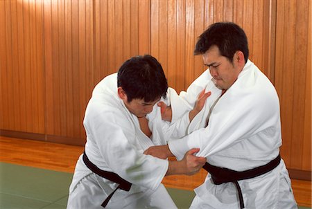 simsearch:858-03047596,k - Judo wrestlers Stock Photo - Rights-Managed, Code: 858-03053043