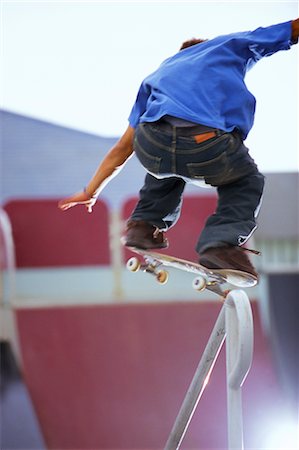 Skateboarding Stock Photo - Rights-Managed, Code: 858-03053086