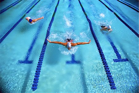 simsearch:858-03053165,k - Swimming (Butterfly Stroke) Stock Photo - Rights-Managed, Code: 858-03053175