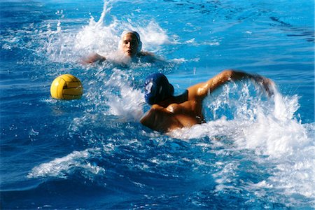 simsearch:858-03053166,k - Water Polo Photographie de stock - Rights-Managed, Code: 858-03053210