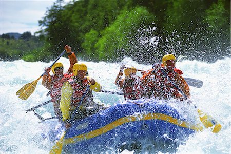 simsearch:614-01171527,k - Whitewater Rafting Fotografie stock - Rights-Managed, Codice: 858-03053303