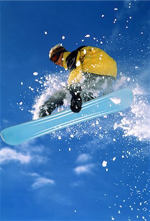 simsearch:858-03053575,k - Snowboarding (Mid-Air) Stock Photo - Rights-Managed, Code: 858-03053625