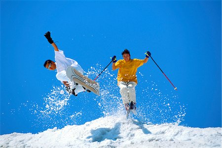 simsearch:858-03053575,k - Snowboarding (Mid-Air) Stock Photo - Rights-Managed, Code: 858-03053643