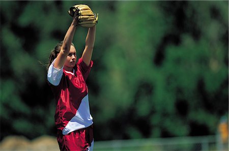 softball - Softball Fotografie stock - Rights-Managed, Codice: 858-03194487