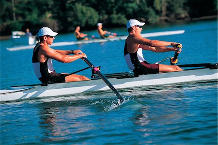 simsearch:858-03046231,k - Rowing - Coxless Pair Stock Photo - Rights-Managed, Code: 858-03194500