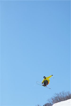 simsearch:858-03045479,k - WoMale Freestyle-Skier immer etwas Luft Stockbilder - Lizenzpflichtiges, Bildnummer: 858-03694488