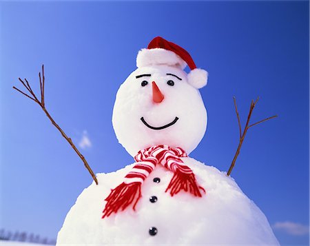 Snowman, Hokkaido, Japan　 Foto de stock - Con derechos protegidos, Código: 859-06354473