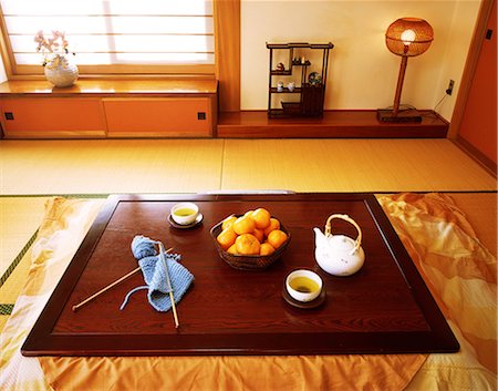 Japanese Interior Stock Photo - Rights-Managed, Code: 859-06354606