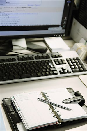 Office desk Stock Photo - Rights-Managed, Code: 859-06537731