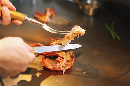 fork hand - Chef cooking Stock Photo - Rights-Managed, Code: 859-06537772