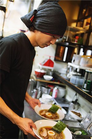 Cooking ramen Stock Photo - Rights-Managed, Code: 859-06537918