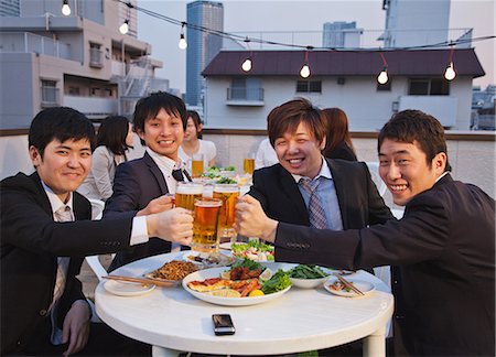 Businessmen drinking together Stock Photo - Rights-Managed, Code: 859-06538128