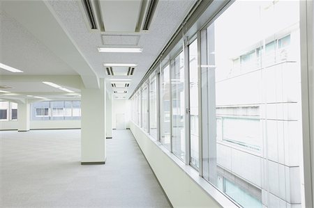 floor and window not people - Empty office interior Stock Photo - Rights-Managed, Code: 859-06538156