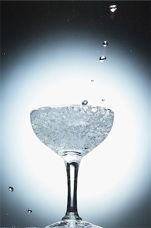 soda water - Glass With Water Stock Photo - Rights-Managed, Code: 859-06617318