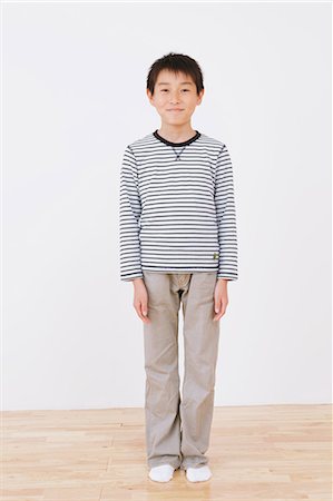 Boy Standing Stock Photo - Rights-Managed, Code: 859-06617328