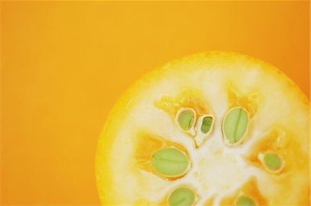 fresh fruits - Cut Kumquat Stock Photo - Rights-Managed, Code: 859-06617567