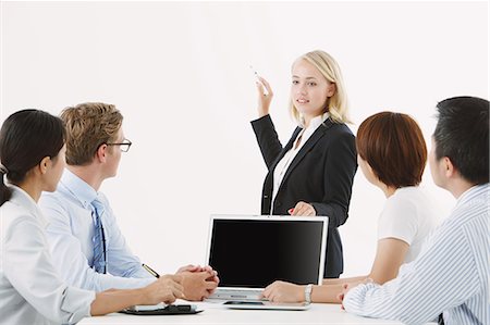 presentando - Business meeting Foto de stock - Con derechos protegidos, Código: 859-06711011