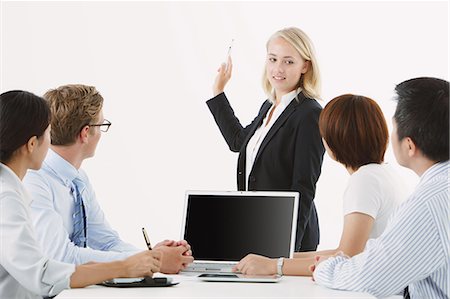 president - Business meeting Foto de stock - Con derechos protegidos, Código: 859-06711012