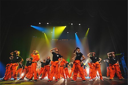 drama actors - Group of dancers performing Stock Photo - Rights-Managed, Code: 859-06711143