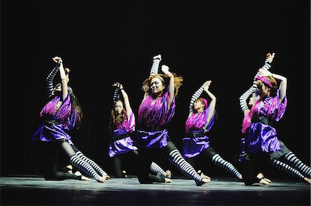 dramatic arts - Group of dancers performing Stock Photo - Rights-Managed, Code: 859-06711164
