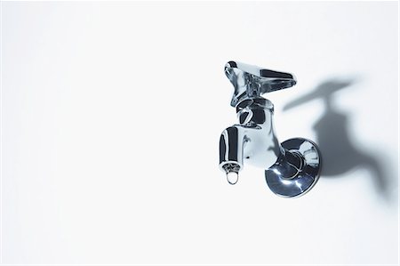 drop of water - Faucet Stock Photo - Rights-Managed, Code: 859-06808286