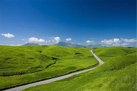 Yamanami Highway, Kumamoto, Japan Stock Photo - Rights-Managed, Code: 859-07149579