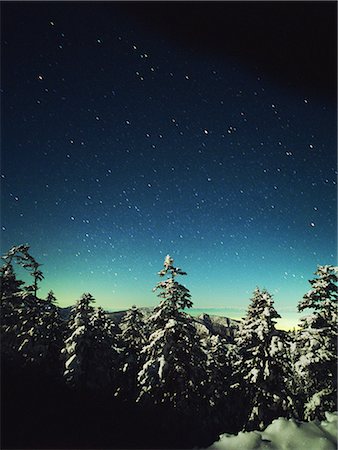 stars night sky - Shibu Gap, Nagano, Japan Stock Photo - Rights-Managed, Code: 859-07149593